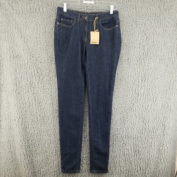 Boden Skinny Stretch Blue Jeans Women's US 6 L - Picture 1 of 7
